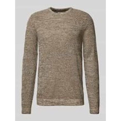 Strickpullover mit Rundhalsausschnitt Modell 'LEWIS' - jack & jones - Modalova