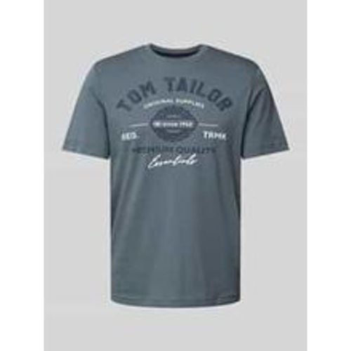 Regular Fit T-Shirt mit 1/2-Arm aus reiner Baumwolle - Tom Tailor - Modalova