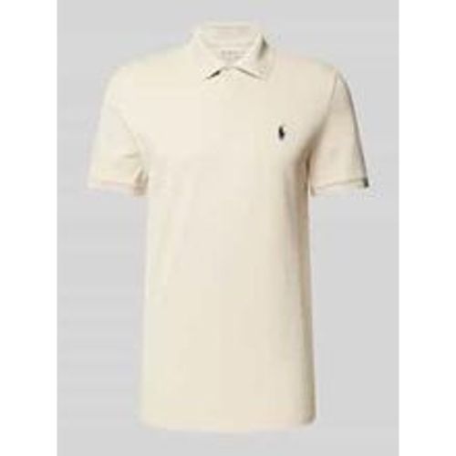 Tailored Fit Poloshirt mit Logo-Stitching - Polo Ralph Lauren - Modalova