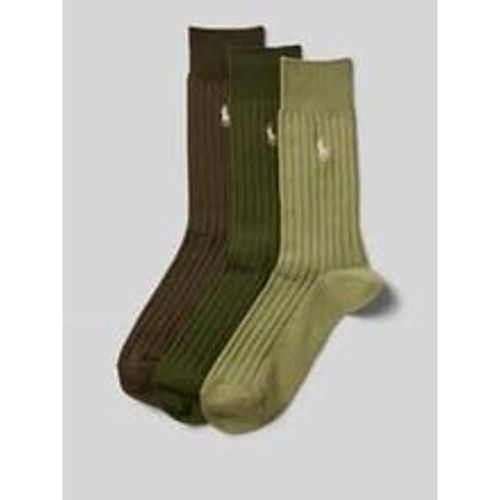 Socken mit Label-Stitching im 3er-Pack - Polo Ralph Lauren Underwear - Modalova