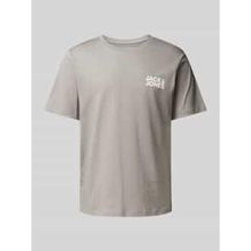 T-Shirt mit Label-Print Modell 'ECORP' - jack & jones - Modalova