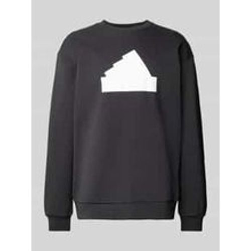 Sweatshirt mit Label-Print - adidas Sportswear - Modalova