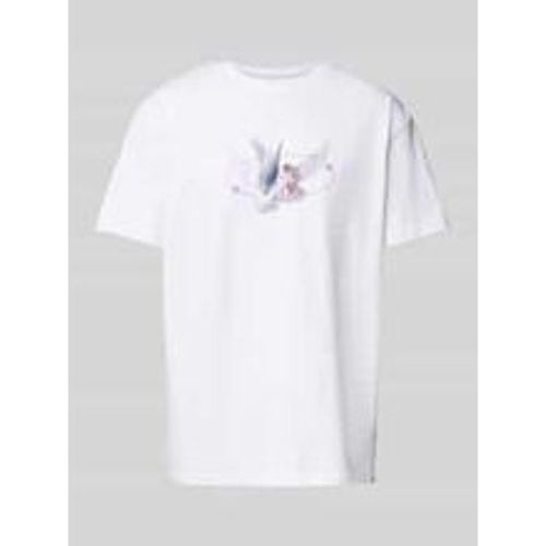 T-Shirt mit Motiv-Print Modell 'VIVE LE LIBERTÉ' - mister tee - Modalova