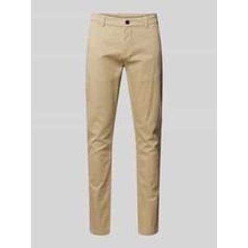 Slim Fit Chino mit Gesäßtaschen - lindbergh - Modalova