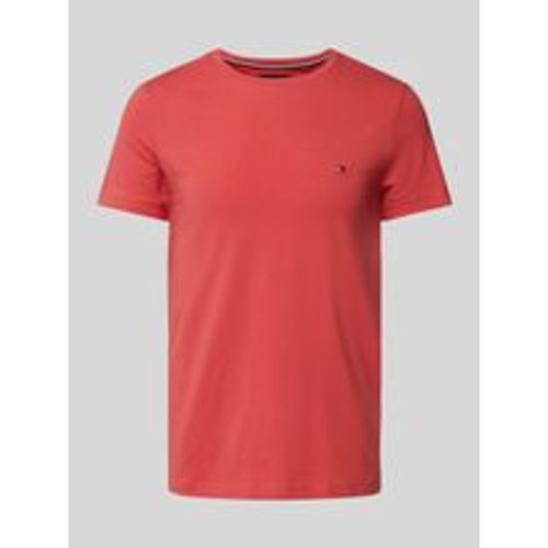 T-Shirt mit Label-Stitching - Tommy Hilfiger - Modalova