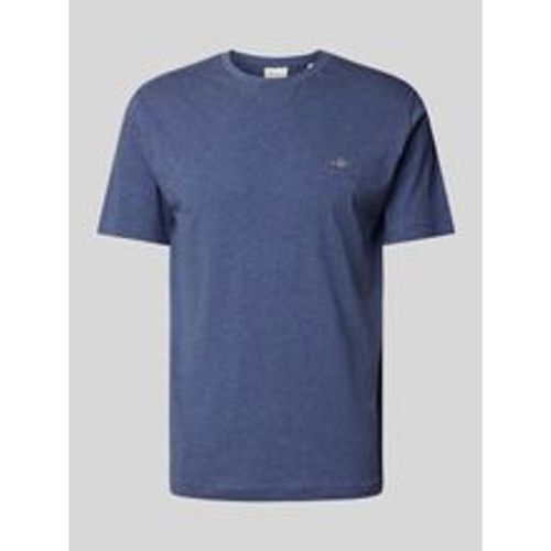 T-Shirt mit Label-Stitching Modell 'SHIELD' - Gant - Modalova