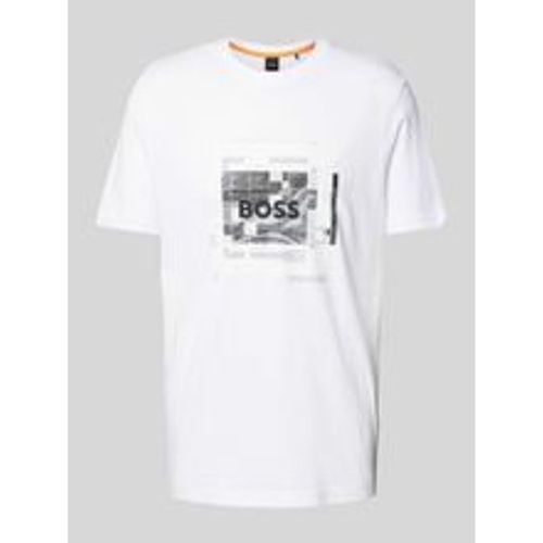 T-Shirt mit Motiv-Print Modell 'Urban' - Boss Orange - Modalova