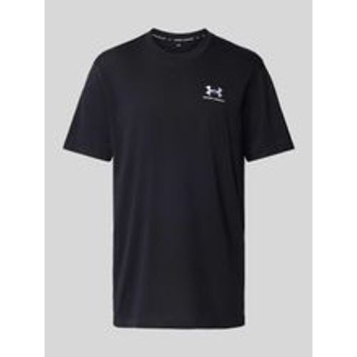 T-Shirt mit Label-Stitching - Under Armour - Modalova