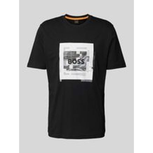 T-Shirt mit Motiv-Print Modell 'Urban' - Boss Orange - Modalova