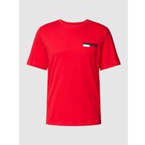 T-Shirt mit Label-Print Modell 'CORP' - jack & jones - Modalova