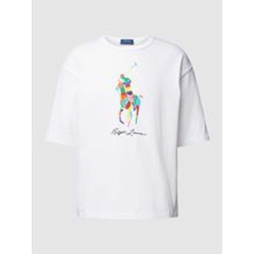 T-Shirt mit Logo- und Label-Print - Polo Ralph Lauren - Modalova