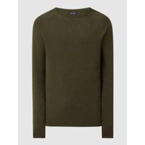 Regular Fit Strickpullover aus reiner Baumwolle - jack & jones - Modalova