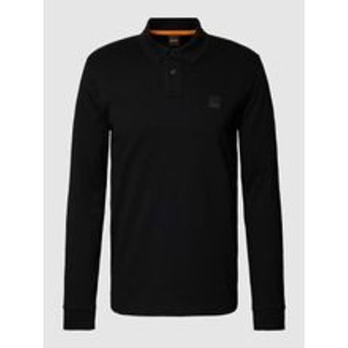 Poloshirt mit Label-Detail - Boss Orange - Modalova