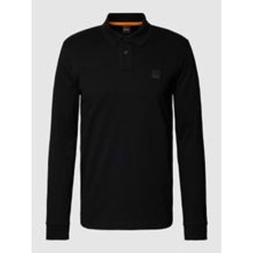 Poloshirt mit Label-Detail - Boss Orange - Modalova