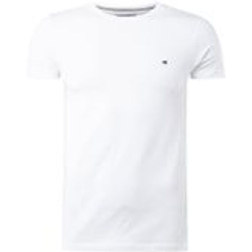 Slim Fit T-Shirt mit Rundhalsausschnitt - Tommy Hilfiger - Modalova