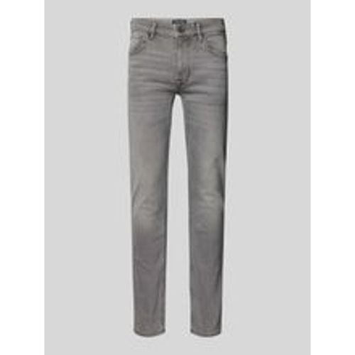 Straight Fit Jeans mit Label-Patch - Marc O'Polo - Modalova