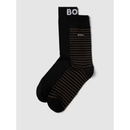 Socken mit Label-Detail im 2er-Pack - Boss - Modalova