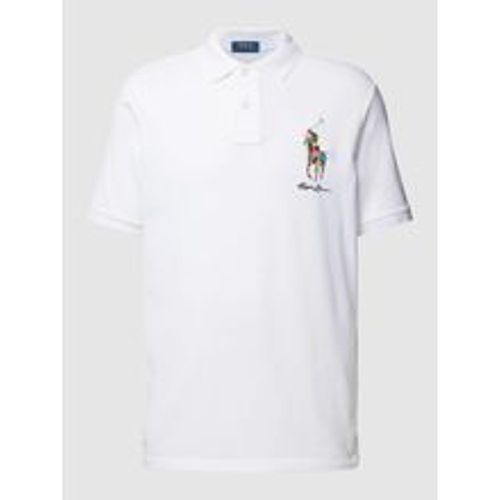 Classic Fit Poloshirt mit Label-Stitching - Polo Ralph Lauren - Modalova