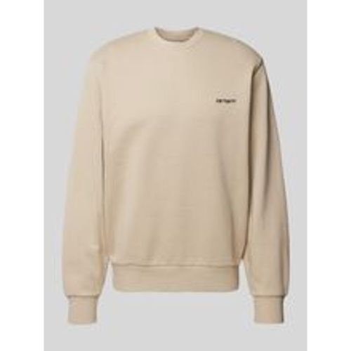 Sweatshirt mit gerippten Abschlüssen - Carhartt - Modalova