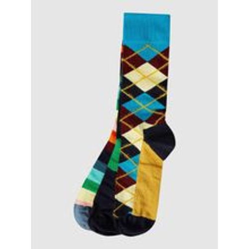 Socken mit Allover-Muster im 3er-Pack - Happy Socks - Modalova