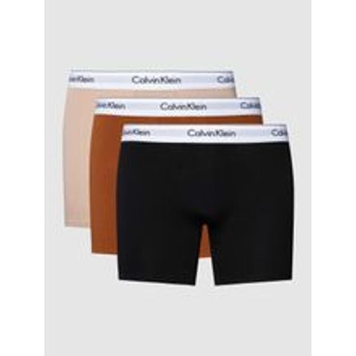 Trunks mit Logo-Bund im 3er-Pack Modell 'BOXER' - Calvin Klein Underwear - Modalova