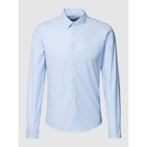 Slim Fit Freizeithemd mit Button-Down-Kragen Modell 'Oxford' - lindbergh - Modalova