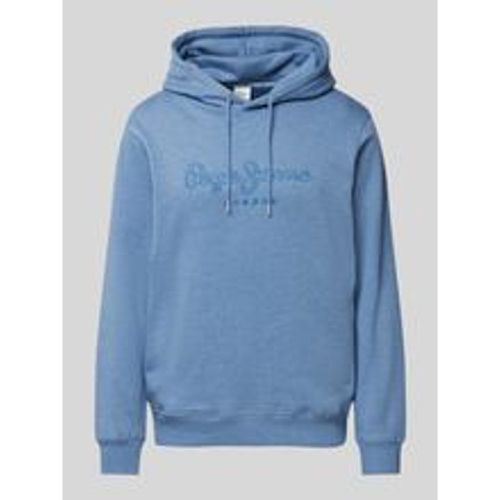 Hoodie mit Label-Stitching Modell 'New Nouvel' - Pepe Jeans - Modalova