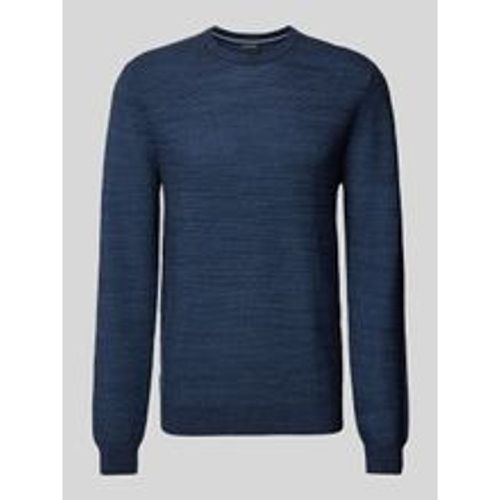 Slim Fit Strickpullover mit Strukturmuster - Olymp - Modalova