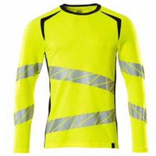 T-Shirt, langarm 19081-771-1709 Gr. 2XL hi-vis gelb/schwarz - Mascot - Modalova