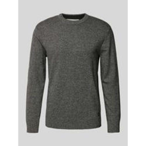 Regular Fit Strickpullover mit Rundhalsausschnitt - Tom Tailor Denim - Modalova