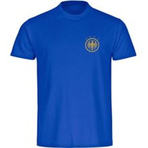Multifanshop Herren T-Shirt - Deutschland - Adler Retro Gold - Druck gold metallic - Männer - Fashion24 DE - Modalova