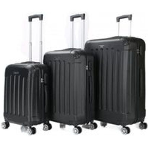 Reisekoffer Koffer 3 tlg Hartschale Trolley Set Kofferset Handgepäck Gepäck Reisetasche - Fashion24 DE - Modalova