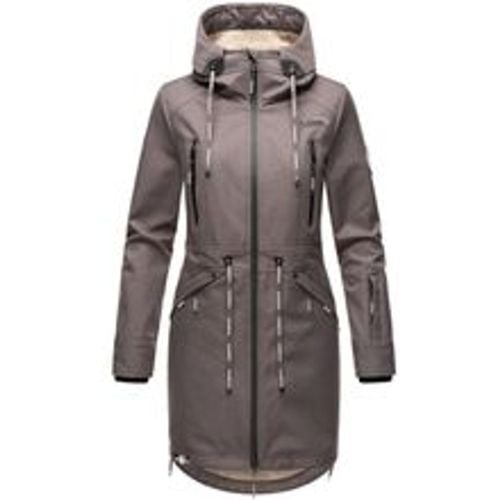 Damen Softshelljacke Funktionsjacke mit warmen Teddyfleece & Kapuze Racquellee - Marikoo - Modalova