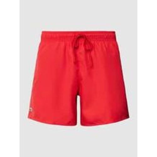 Badehose mit Logo-Patch Modell 'Basic' - Lacoste - Modalova