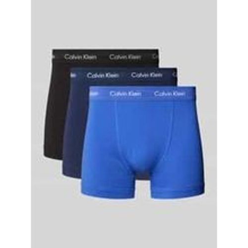 Trunks mit Label-Bund im 3er-Pack - Calvin Klein Underwear - Modalova