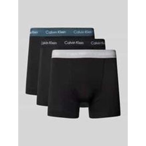 Trunks mit Label-Bund im 3er-Pack - Calvin Klein Underwear - Modalova