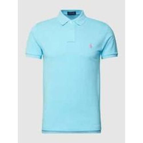 Slim Fit Poloshirt mit Label-Stitching - Polo Ralph Lauren - Modalova