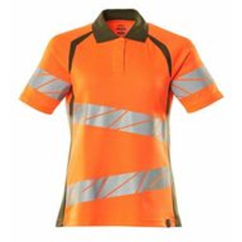 Damen-Polo-shirt 19093-771-1433 Gr. xl hi-vis orange/moosgrün - Mascot - Modalova