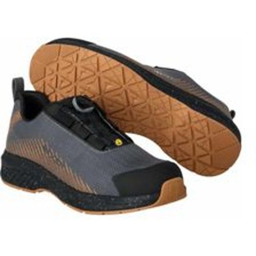 Safety Halbschuh footwear customized F1601-909 Gr. 1041 stone grey/nut brown - Mascot - Modalova