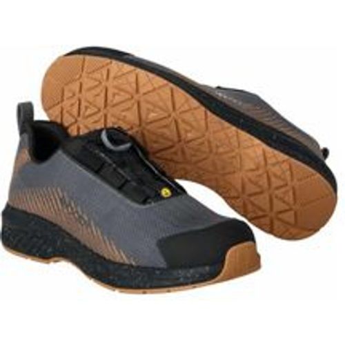 Safety Halbschuh footwear customized F1601-909 Gr. 0836 stone grey/nut brown - Mascot - Modalova