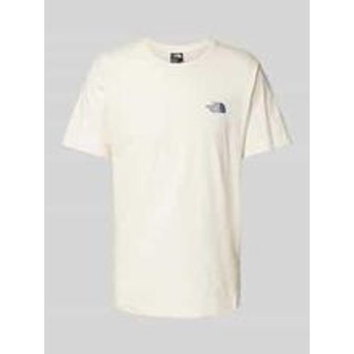 T-Shirt aus Viskose mit Label-Print - The North Face - Modalova