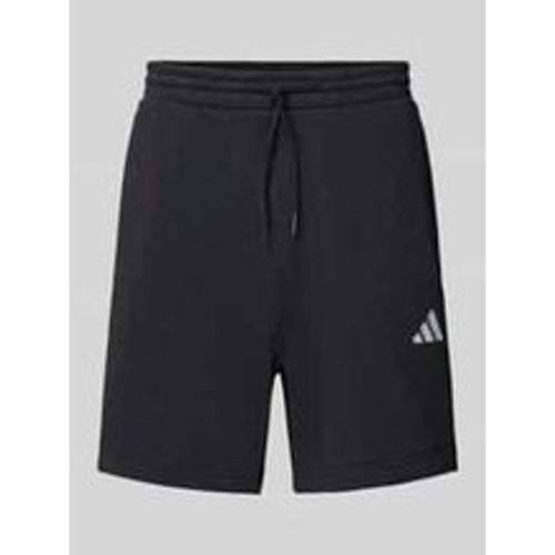 Sweatshorts mit Viskose-Anteil und Label-Print - adidas Sportswear - Modalova