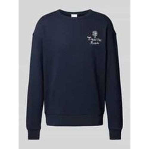 Sweatshirt mit Label-Stitching - Knowledge Cotton Apparel - Modalova