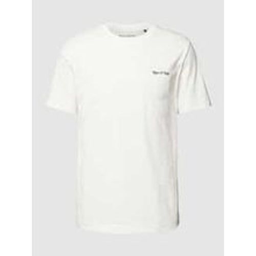 T-Shirt mit Rundhalsausschnitt und Label-Print - Marc O'Polo - Modalova