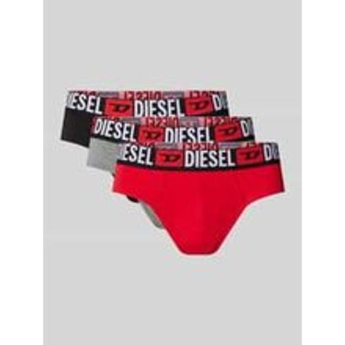 Slip mit elastischem Logo-Bund im 3er-Pack - Diesel - Modalova