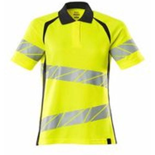 Damen-Polo-shirt 19093-771-17010 Gr. XL hi-vis gelb/schwarzblau - Mascot - Modalova