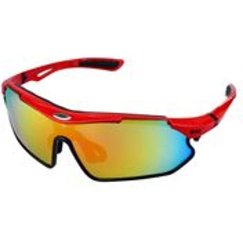 Sport-Sonnenbrille rot/schwarz/rot SUNRAY - YEAZ - Modalova