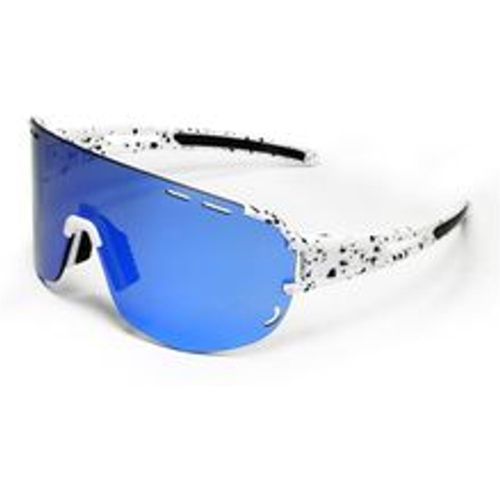 Sport-Sonnenbrille weiß/blau SUNGLOW - YEAZ - Modalova