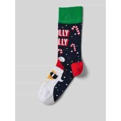 Socken mit Motiv-Stitching Modell 'Hipster Holiday' - DillySocks - Modalova