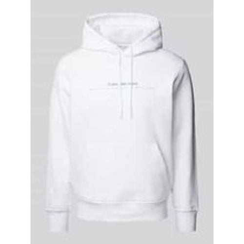 Hoodie mit Label-Print - Calvin Klein - Modalova